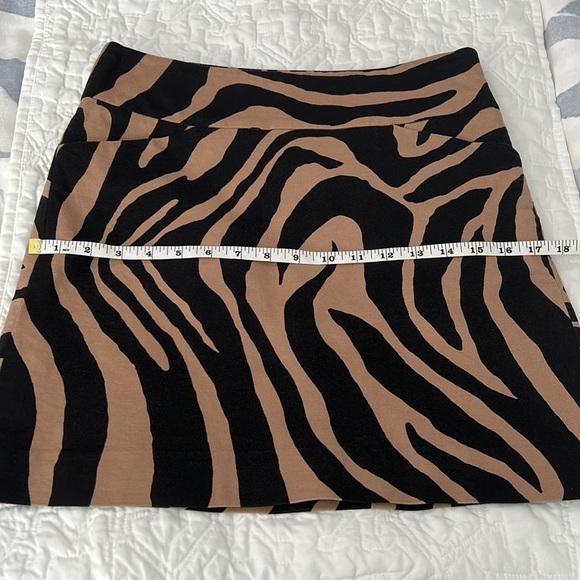 LOFT animal print pocket shift skirt - Picture 10 of 12